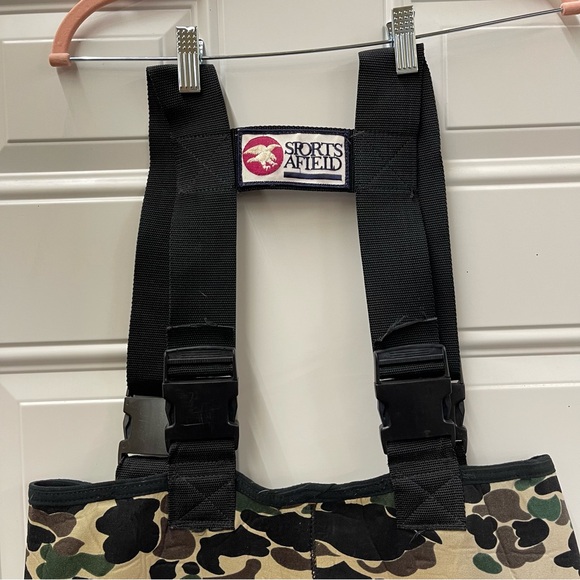 Sports Afield Camouflage Hunting Fishing Neoprene Waterproof Waders Medium - Picture 2 of 10